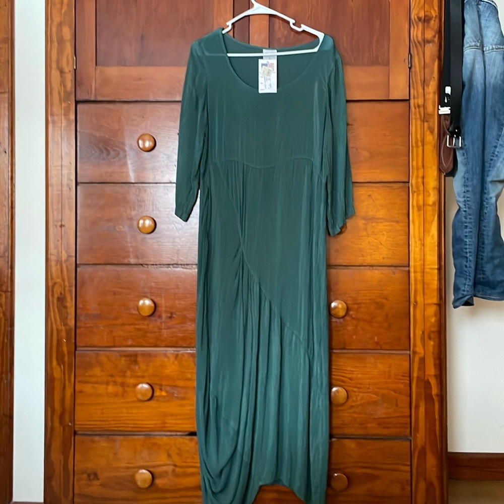 NWT Click by Color Me Cotton maxi dress